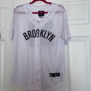 Fashionable Brooklyn Nets Button Shirt